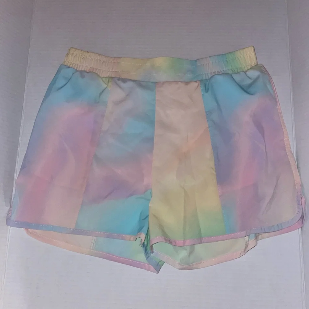NWT The Children’s Place Girls XXL 16 Multi-Color Quick Dry Performance Shorts